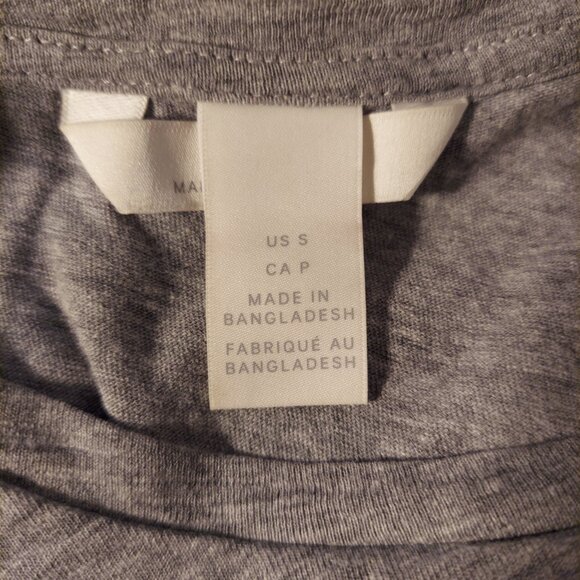 H&M Maternity Nursing Dress Grey Size S - Picture 6 of 8